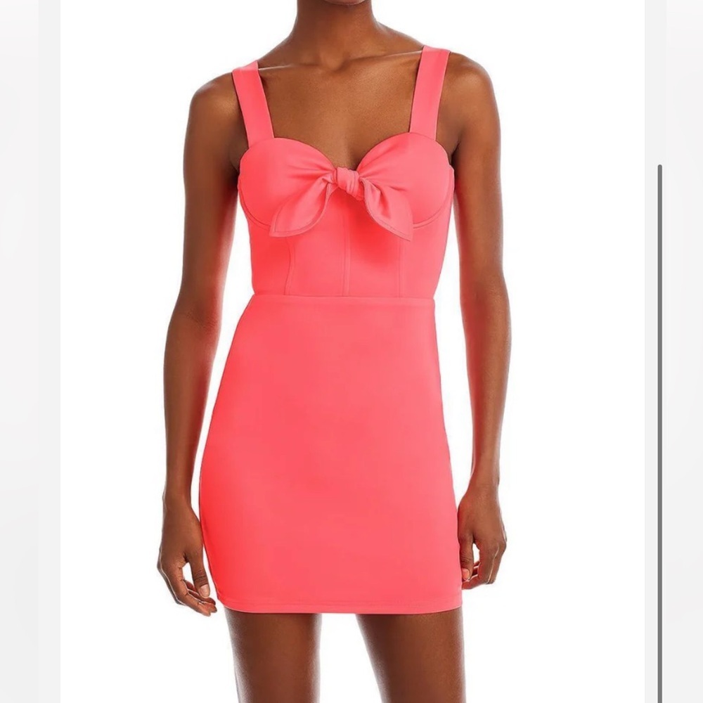 Fore Knot Front Mini Dress NWT